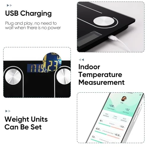 Digital Simple Scale with Led Display — Smart Scale, YPENSLZX