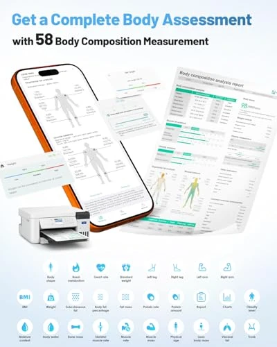 Digital Smart Scale with 8 Electrodes — Smart Scale, CLORIS