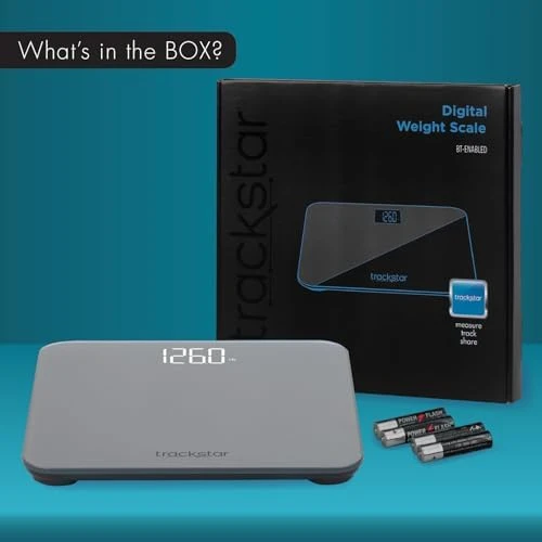 Digital Weight Scale — Smart Scale, trackstar