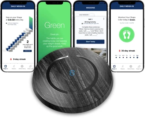 Numberless Smart Weight Loss Scale — Smart Scale, Shapa