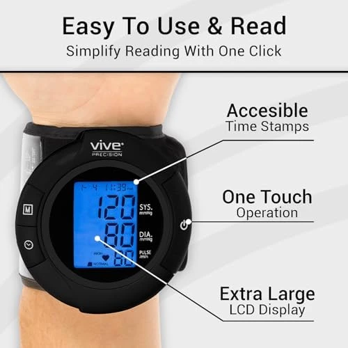 Precision Smart Wrist Blood Pressure Monitor — Blood Pressure Monitor, Vive Precision