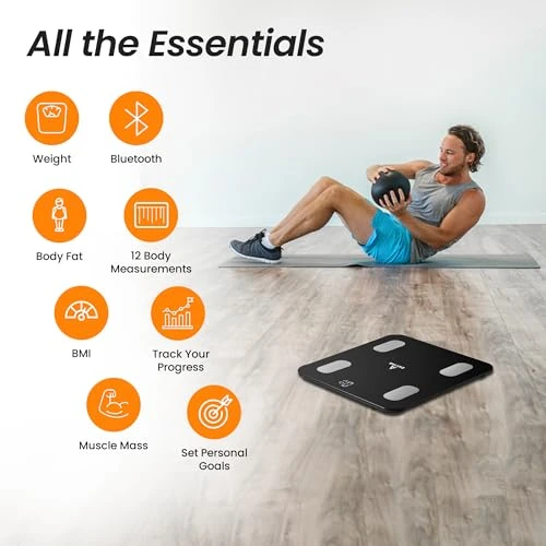 Scale for Body Weight, Accurate Weight Scale with LCD Display — Smart Scale, ZAKTAB