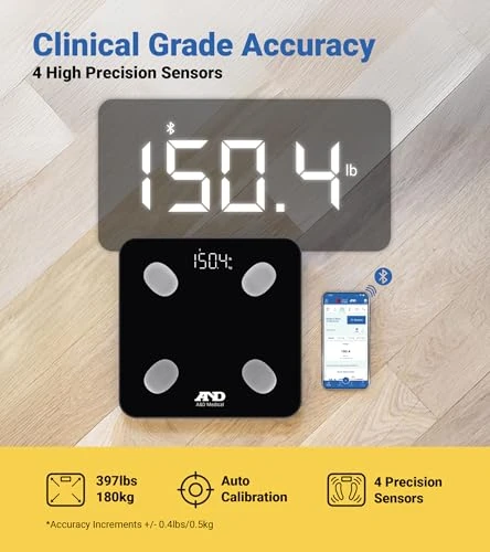 Smart Body Composition Scale — Smart Scale, A&D Medical