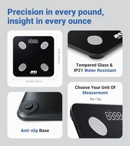 Smart Body Composition Scale — Smart Scale, A&D Medical