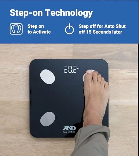 Smart Body Composition Scale — Smart Scale, A&D Medical