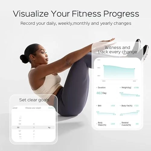 Smart Body Fat Scale, Bluetooth Composition Analyzer — Smart Scale, HAIZHIHUI