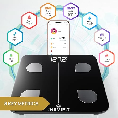 Smart Body Fat Scale — Smart Scale, INEVIFIT