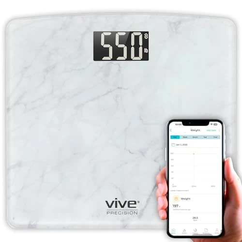 Smart Body Weight Scale (550lbs Capacity) — Smart Scale, Vive Precision
