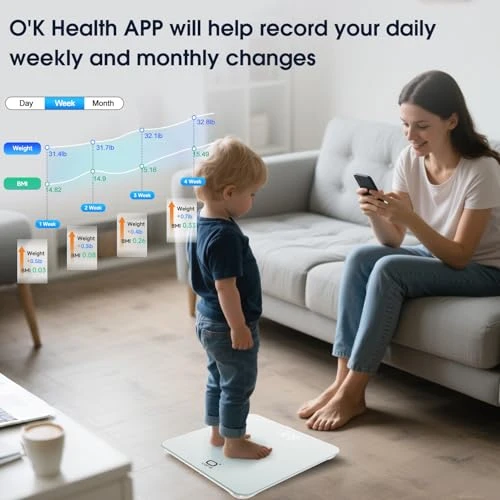 Smart Scale for Body Weight and BMI — Smart Scale, O' CARE