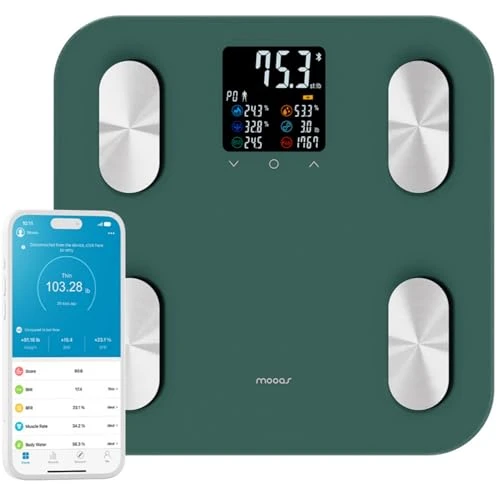Smart Scale for Body Weight Fat Bluetooth Scale — Smart Scale, Mooas