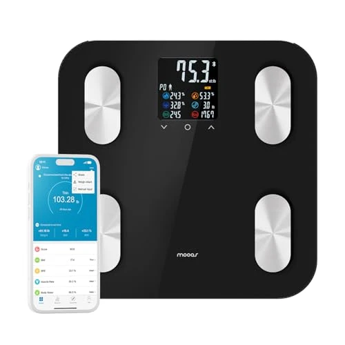 Smart Scale for Body Weight Fat Bluetooth Scale — Smart Scale, Mooas