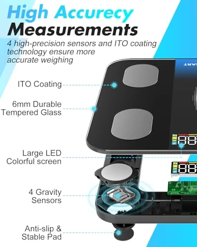 Smart Scale for Body Weight — Smart Scale, INSMART