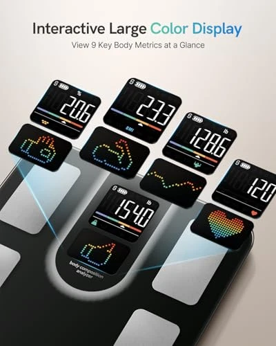 Smart Scale with 9-in-1 VA Display — Smart Scale, masmssm
