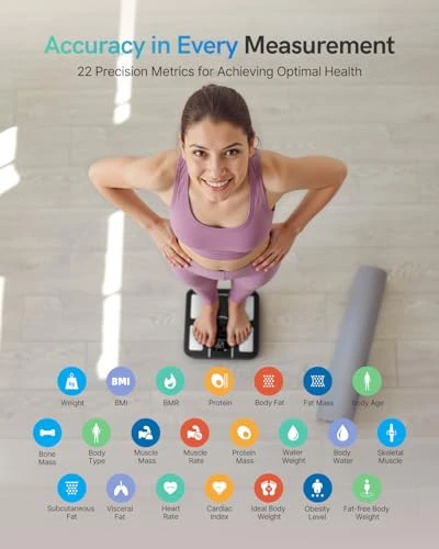 Smart Scale with 9-in-1 VA Display — Smart Scale, masmssm