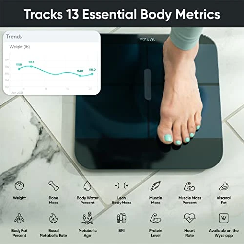 Smart Scale X Black & 3 Pack Night Lights — Smart Scale, Wyze