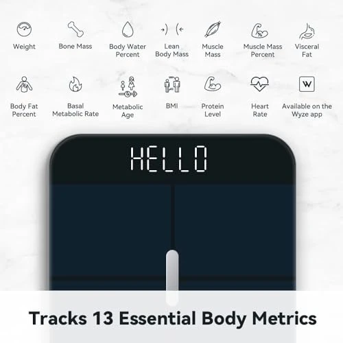 Smart Scale X Black & 3 Pack Night Lights — Smart Scale, Wyze