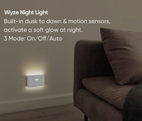 Smart Scale X Black & 3 Pack Night Lights — Smart Scale, Wyze