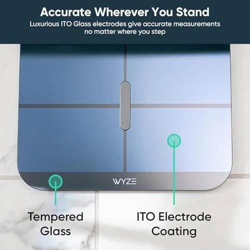 Smart Scale X - Digital Bathroom Scale for Body Weight, BMI, Body Fat, Muscle Mass, Heart Rate Monitor — Smart Scale, Wyze