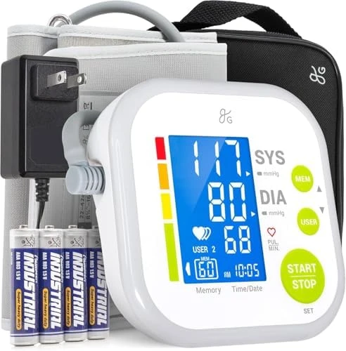 Upper Arm Blood Pressure Monitor — Blood Pressure Monitor, Visit the Greater Goods Store