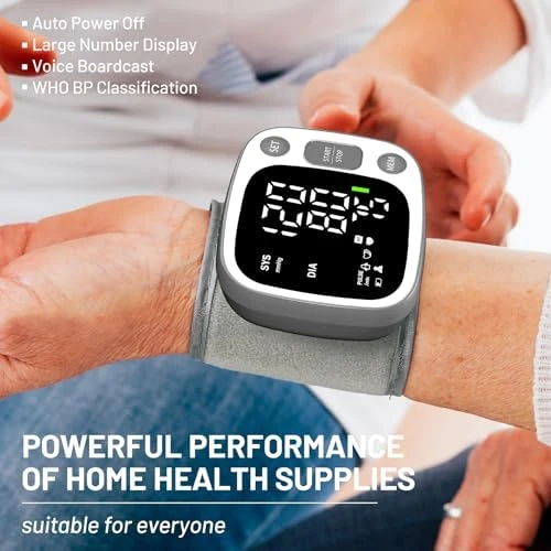 Voice Broadcast Blood Pressure Monitor — Blood Pressure Monitor, Oklar