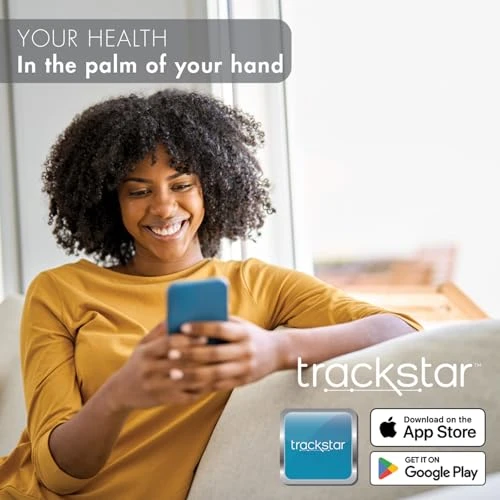 Wide-Platform Digital Weight Scale — Smart Scale, trackstar