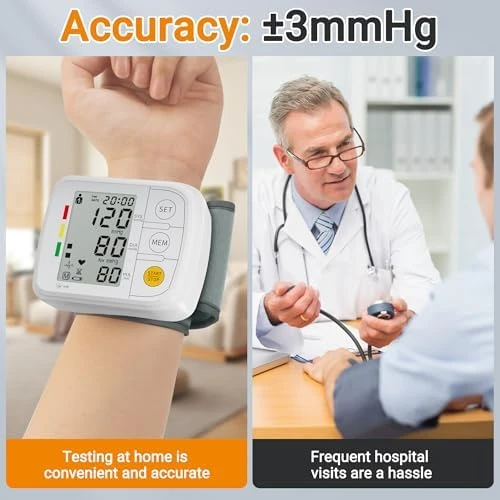 Wrist Blood Pressure Monitor — Blood Pressure Monitor, GUAEVER