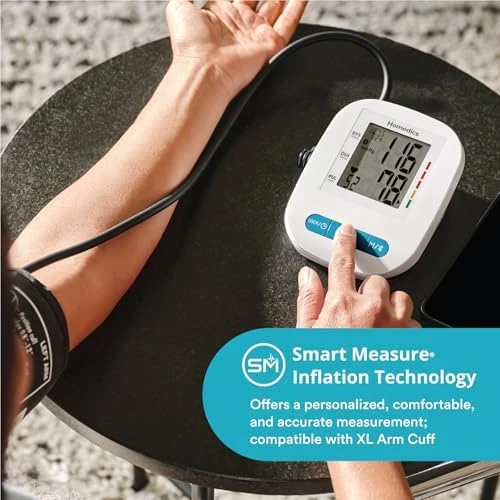 500 Series Bluetooth Upper Arm Blood Pressure Monitor — Blood Pressure Monitor, Homedics