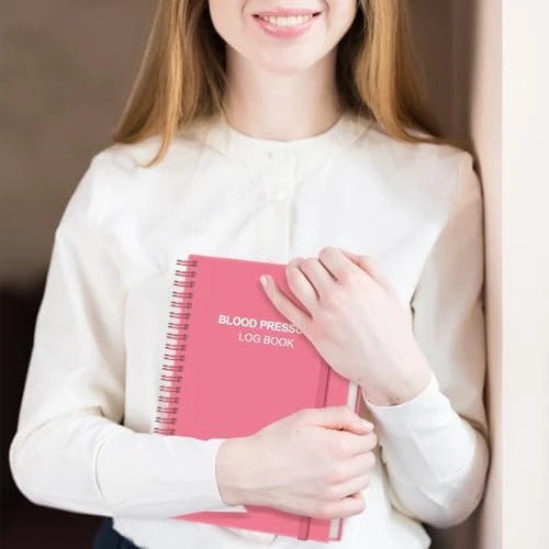 Blood Pressure Log Book with Heart Rate Reading — Blood Pressure Monitor, Visit the Heveboik Store
