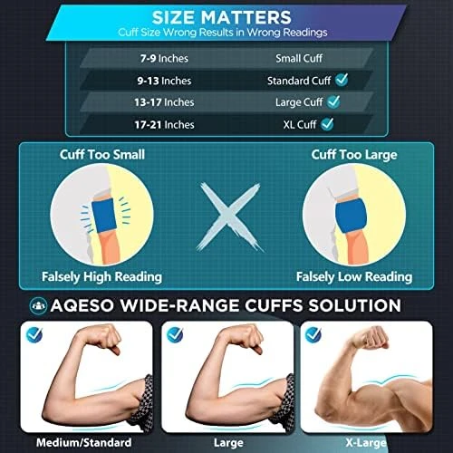 Blood Pressure Machine Upper Arm — Blood Pressure Monitor, AQESO