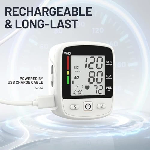 Blood Pressure Monitor Digital Wrist BP Machine — Blood Pressure Monitor, MBUPAI