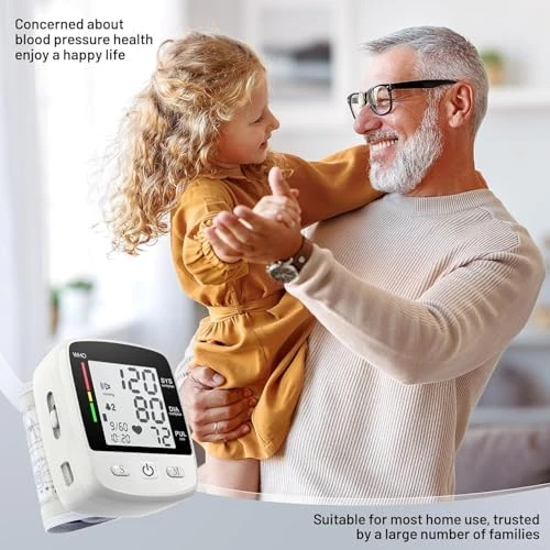 Blood Pressure Monitor Digital Wrist BP Machine — Blood Pressure Monitor, MBUPAI