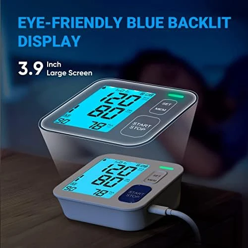 Blood Pressure Monitor for Home Use with Extra Large Cuffs — Blood Pressure Monitor, ALPHAGOMED
