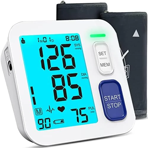 Blood Pressure Monitor for Home Use with Extra Large Cuffs — Blood Pressure Monitor, ALPHAGOMED