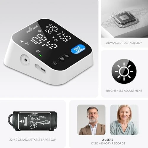Blood Pressure Monitor for Home Use — Blood Pressure Monitor, Easy@Home