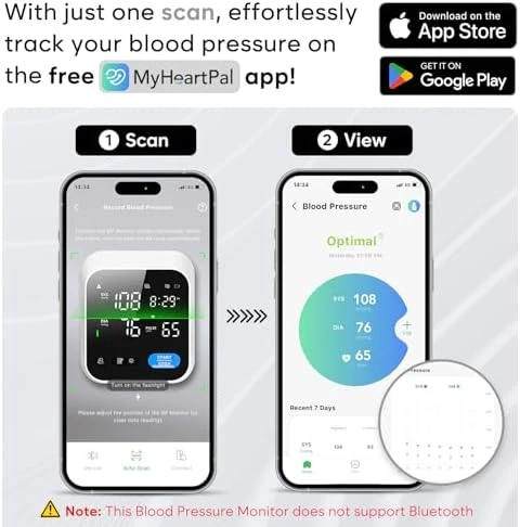Blood Pressure Monitor for Home Use — Blood Pressure Monitor, Easy@Home