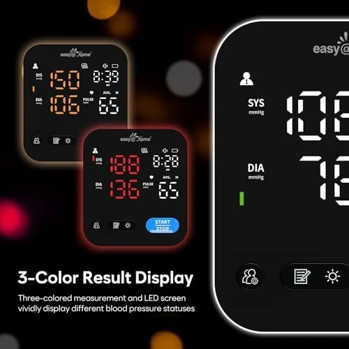 Blood Pressure Monitor for Home Use — Blood Pressure Monitor, Easy@Home
