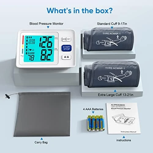 Blood Pressure Monitor for Home Use — Blood Pressure Monitor, AlphaMed