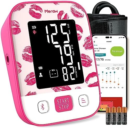 Blood Pressure Monitor Home Use, Blood Pressure Cuff Digital Arm — Blood Pressure Monitor, Meraw