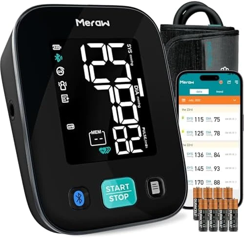 Blood Pressure Monitor Home Use, Blood Pressure Cuff Digital Arm — Blood Pressure Monitor, Meraw