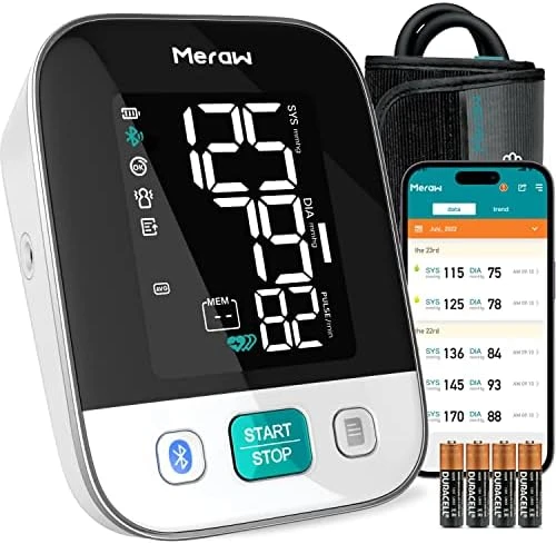 Blood Pressure Monitor Home Use, Blood Pressure Cuff Digital Arm — Blood Pressure Monitor, Meraw