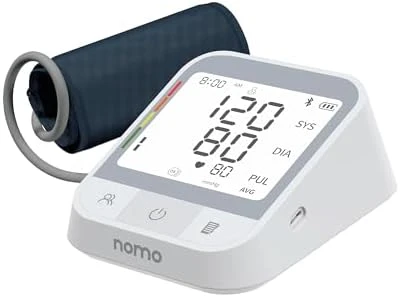 Blood Pressure Monitor – Upper Arm Cuff with Bluetooth App Sync — Blood Pressure Monitor, Nomo Smart Care