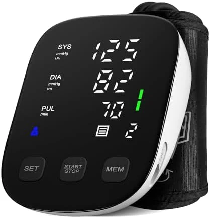 Blood Pressure Monitor Upper Arm - Large Cuff — Blood Pressure Monitor, HealthTree