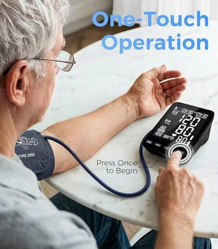 Blood Pressure Monitor with Dual Cuffs — Blood Pressure Monitor, Visit the YONLO Store
