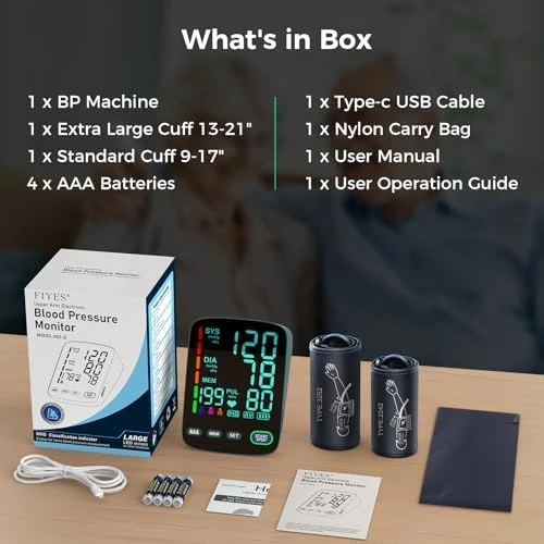 Blood Pressure Monitor — Blood Pressure Monitor, FIYES