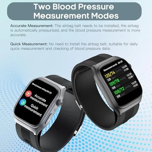 Blood Pressure Smart Watch with Air Pump Air Bag — Blood Pressure Monitor, Yowow