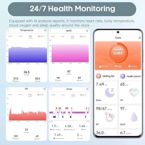 Blood Pressure Smart Watch with Air Pump Air Bag — Blood Pressure Monitor, Yowow