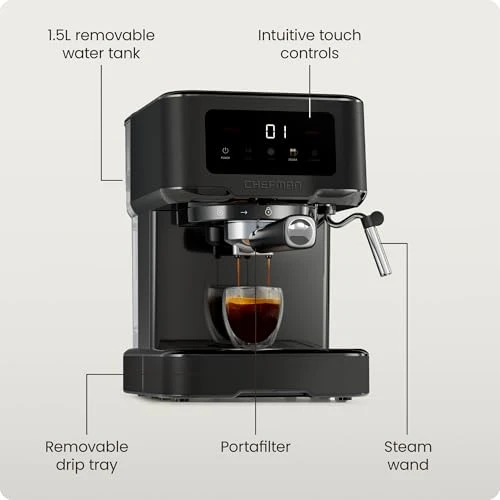 CraftBrew Digital Espresso Maker — Coffee Maker, Chefman