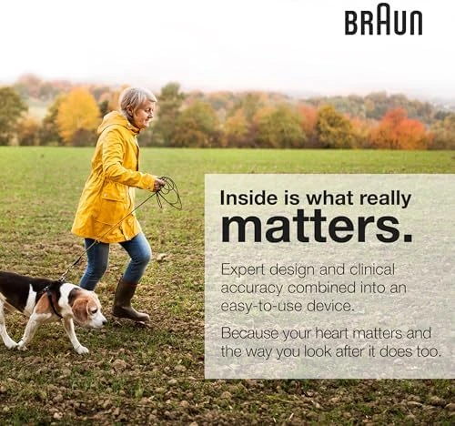 ExactFit 1 Upper Arm Digital Blood Pressure Monitor with Adjustable BP Cuff — Blood Pressure Monitor, Braun