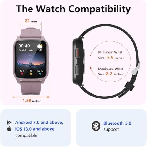 Fitness Tracker with 24/7 Heart Rate & Blood Pressure Monitor, Blood Oxygen & Sleep Tracker — Fitness Tracker, MorePro