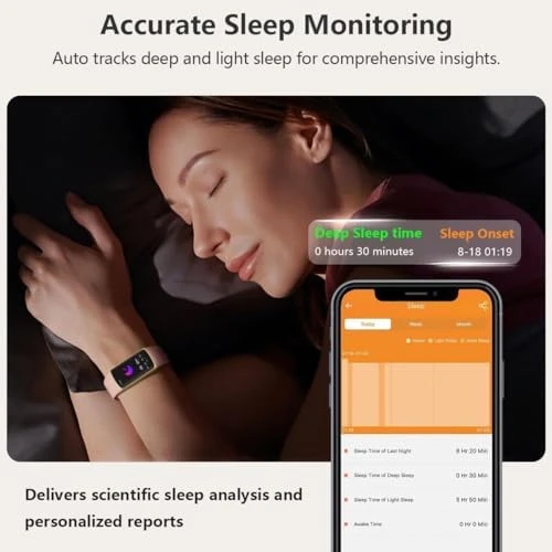 Fitness Tracker with Blood Oxygen & Sleep Monitor — Fitness Tracker, FITVII